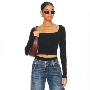 Free People square neck top